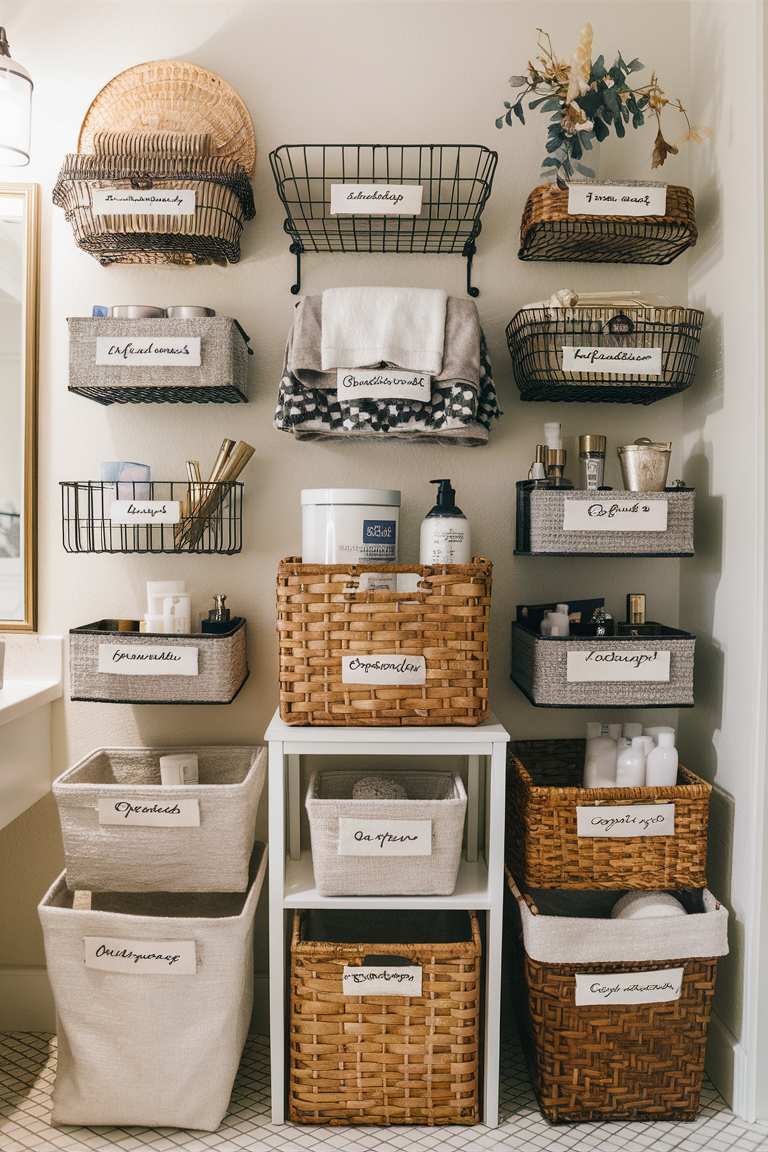 Baskets for Chic Organization