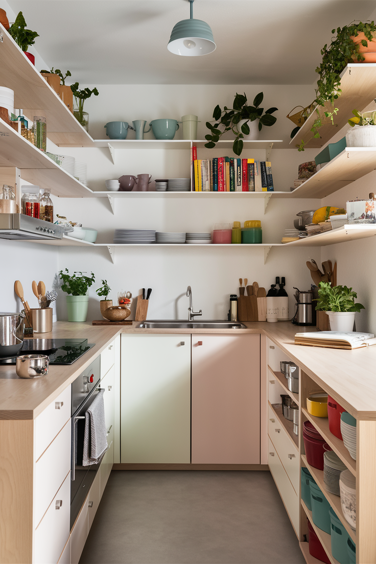 Go Minimal with Open Shelving