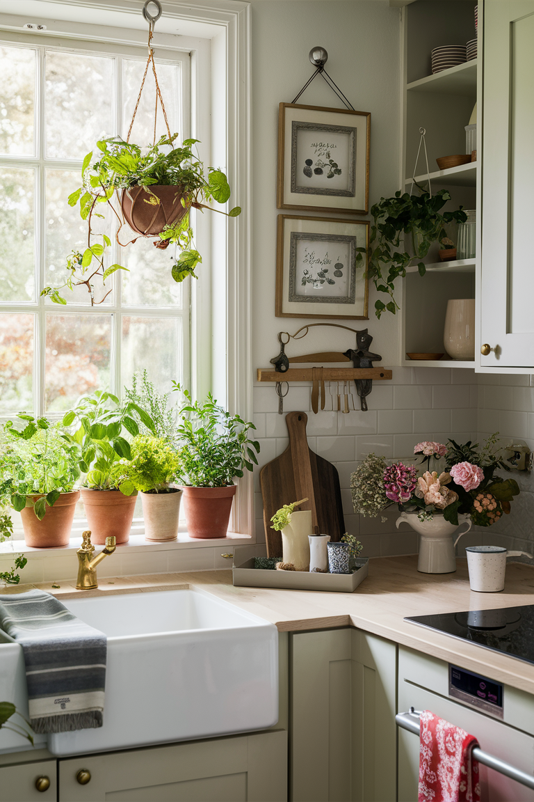 Introduce Greenery and Decor Wisely