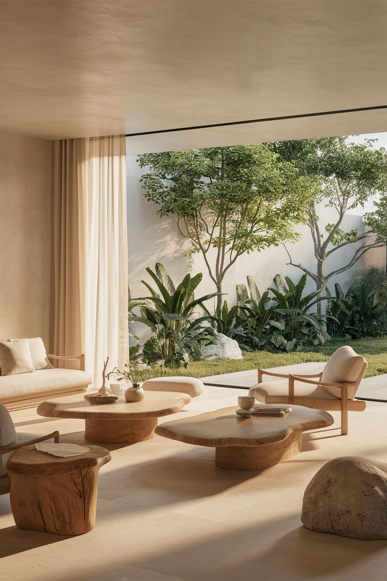 Minimalist Nature Room