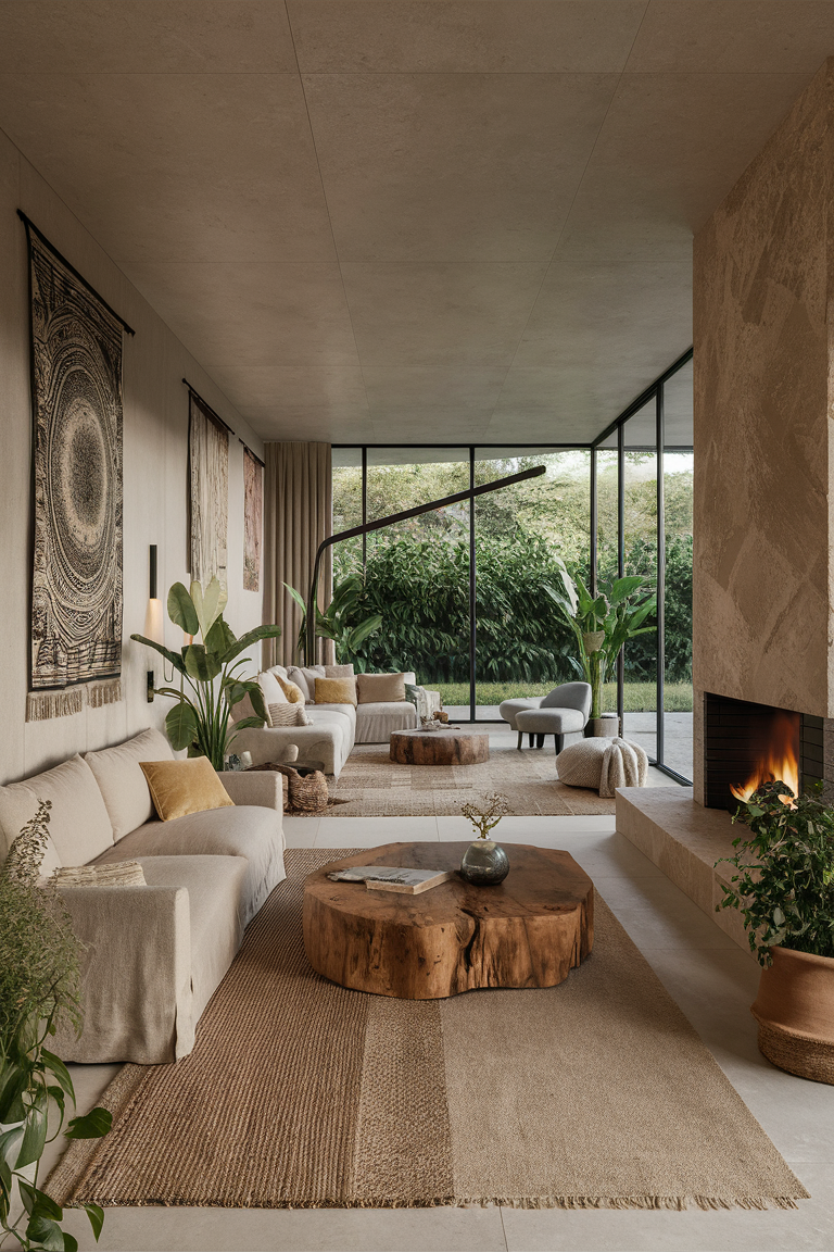 Modern Eco Living Room