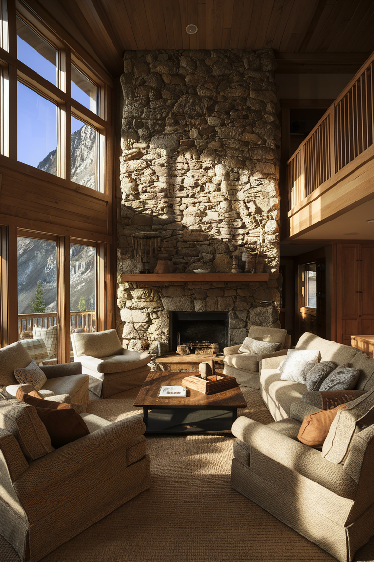 Mountain Lodge Look