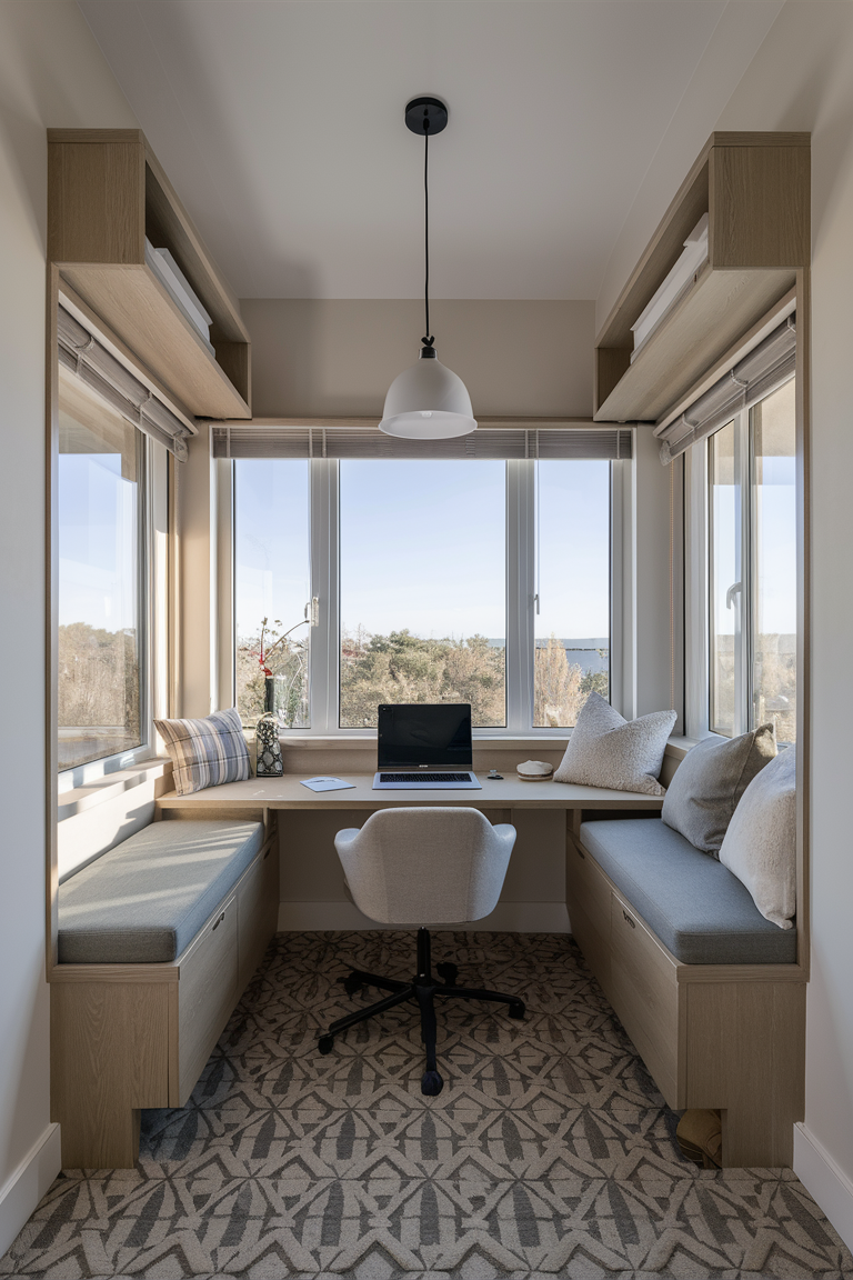 Window Alcove Office