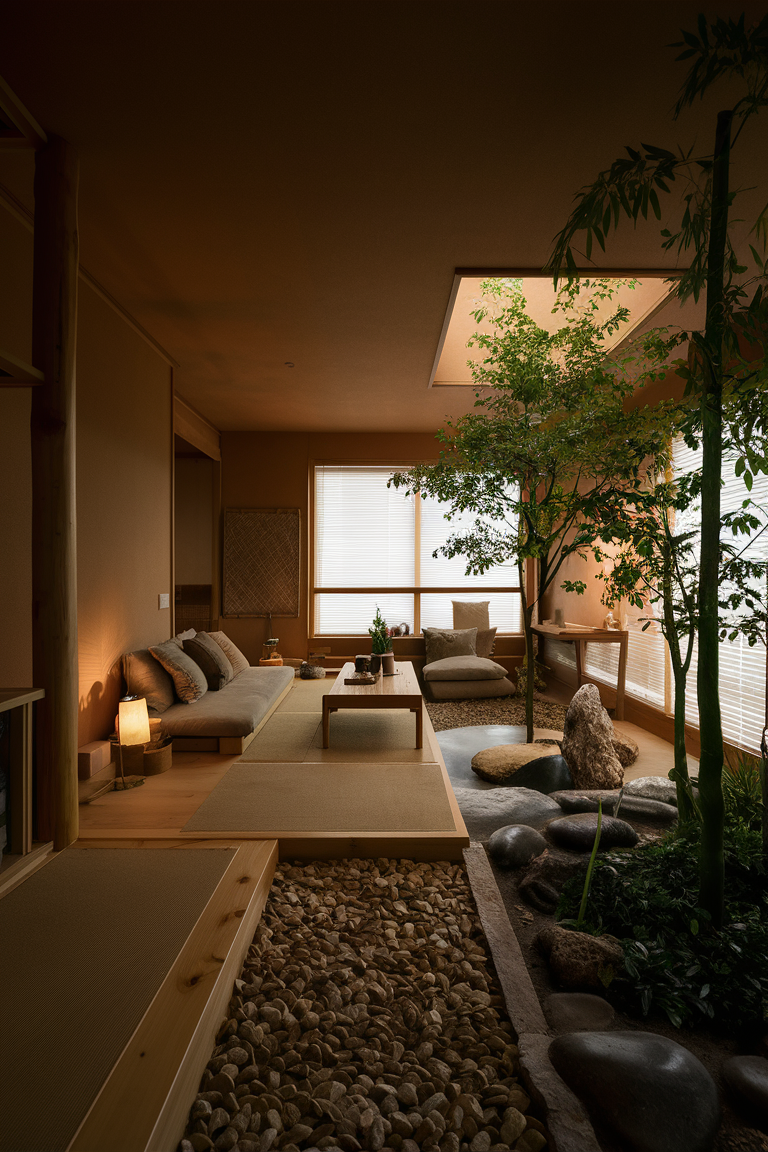 Zen Garden Living Room