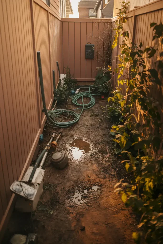 Side yards are tricky beasts