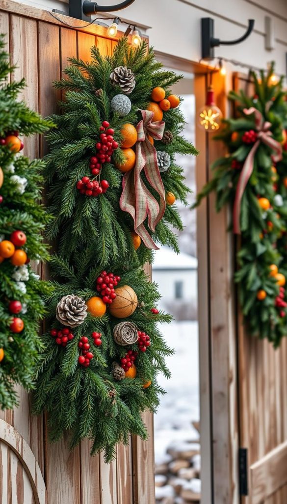 Festive Wreaths for Every Door