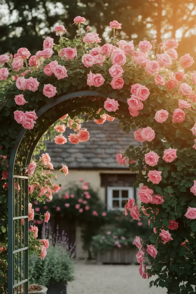 Climbing Rose Archway