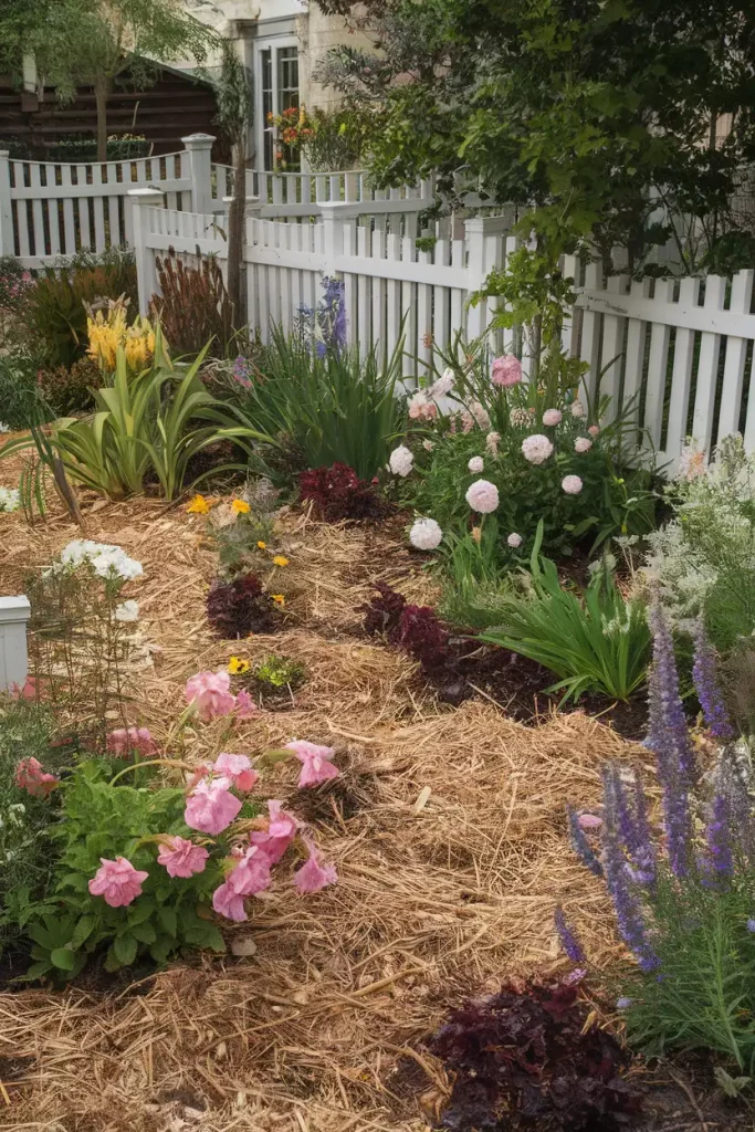 Cottage Garden Mulching