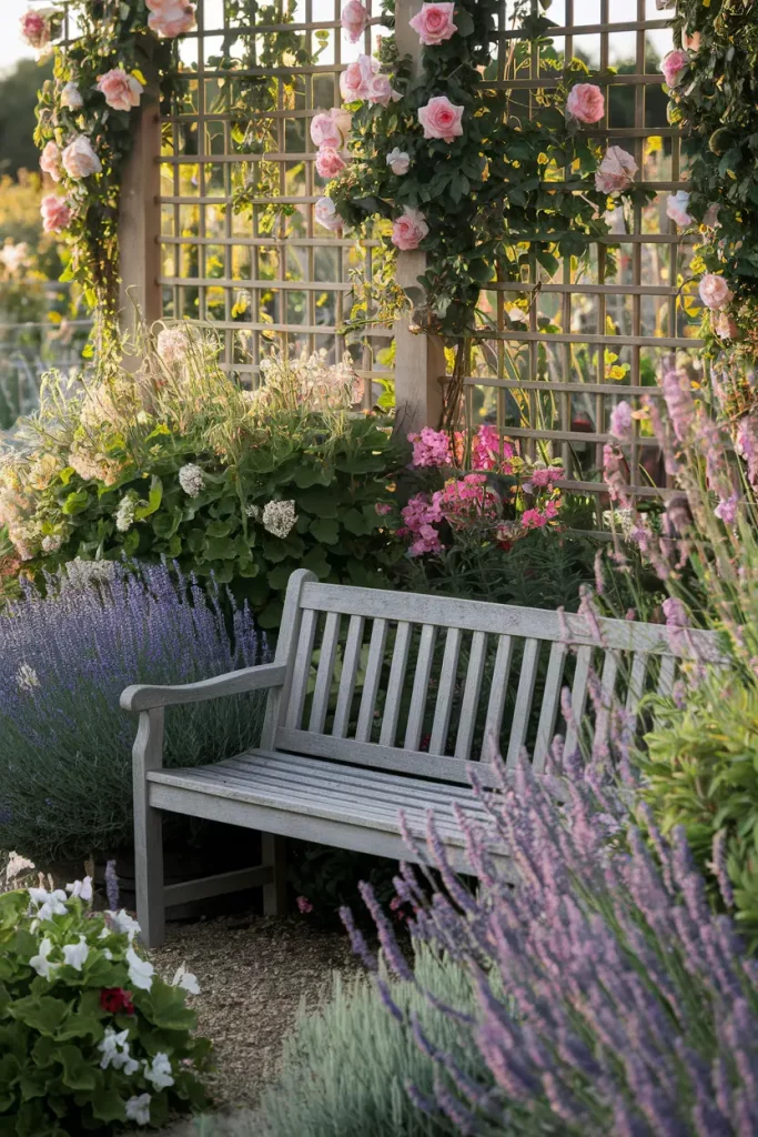 Cottage Garden Seating Nook