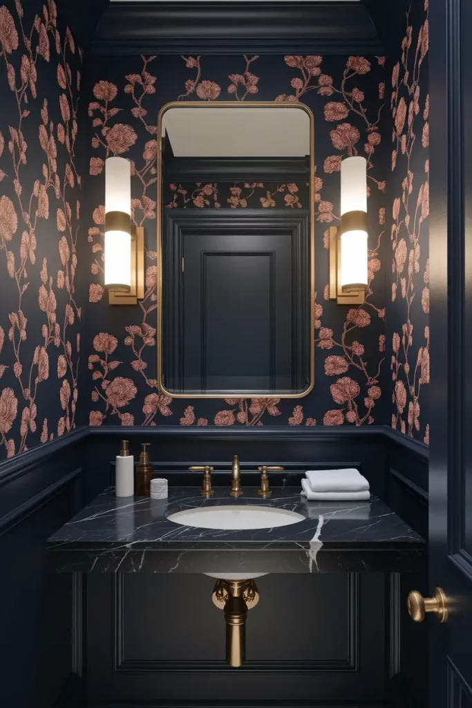 Dramatic Dark Floral Patterns