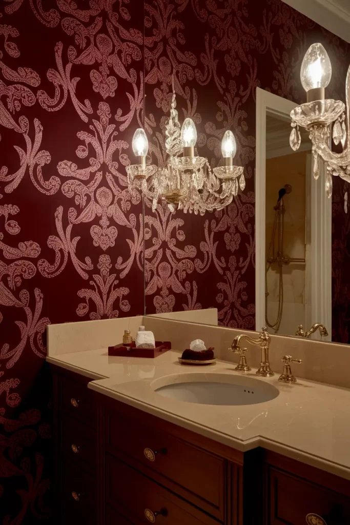 Subtle Damask and Traditional Motifs